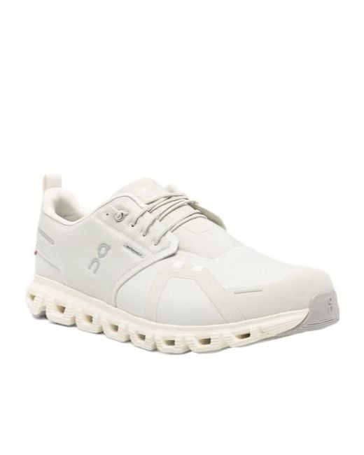 On Shoes White Cloud 6 Waterproof Sneakers for men