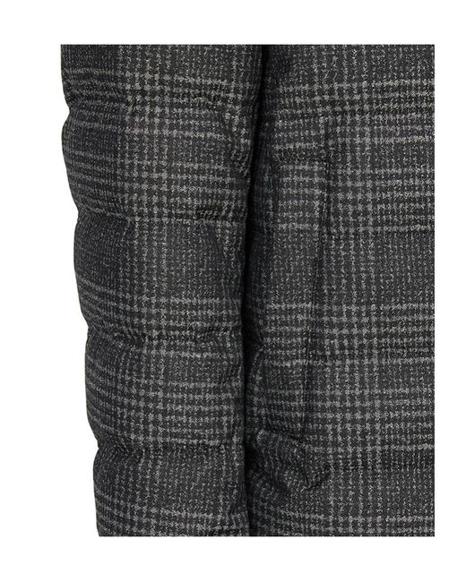 Herno Gray Long-Sleeved Down Jacket for men