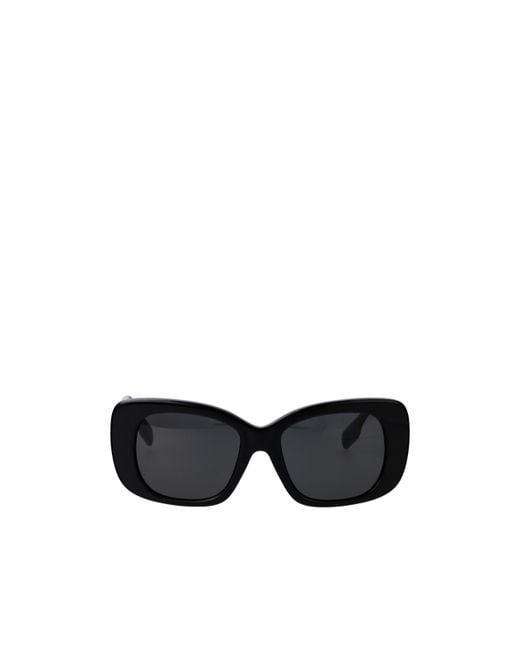 Burberry Black Eyewear Cat-Eye Frame Sunglasses