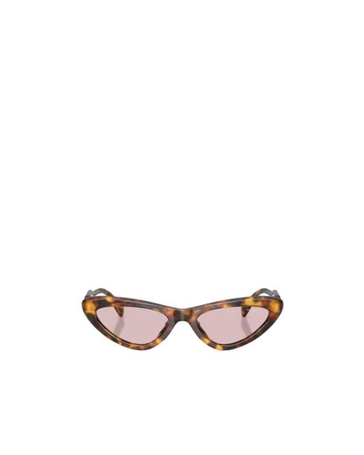 Miu Miu Pink Full Frame Sunglasses