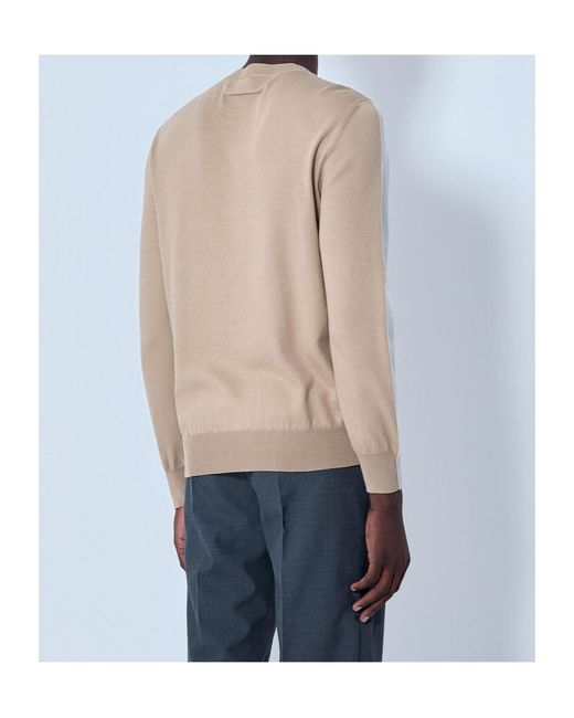 MM6 by Maison Margiela White Fused Crewneck Jumper for men