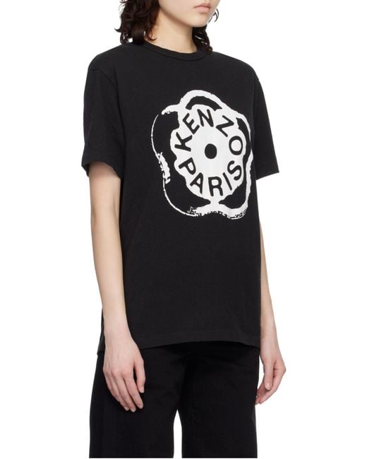 KENZO Black Boke Flower 2.0 Crewneck T-Shirt