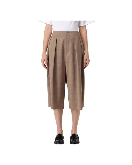 Philosophy Di Lorenzo Serafini Natural Pleated Pants