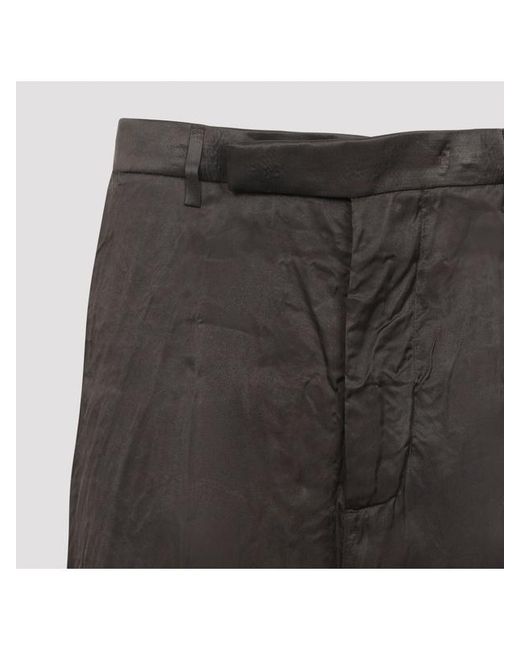 Rick Owens Gray Athena Arrowhead Draped Midi Dress