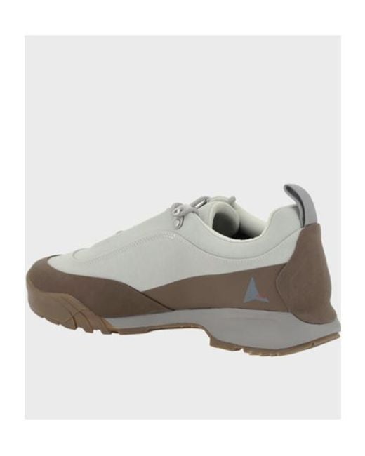 Roa Gray Cingino Lace-Up Hiking Sneakers for men