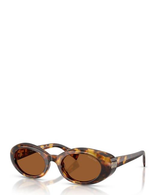 Miu Miu Brown Versatile Sunglasses