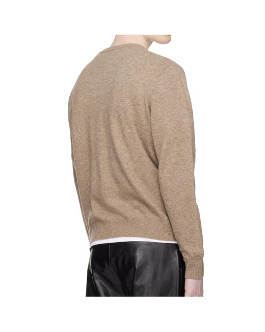 Entire studios Natural Knit Crewneck Sweater for men
