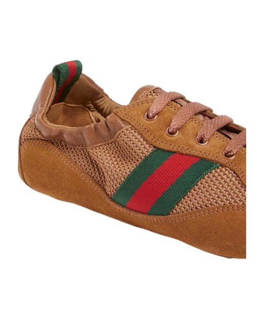 Gucci Brown Shift Trainers
