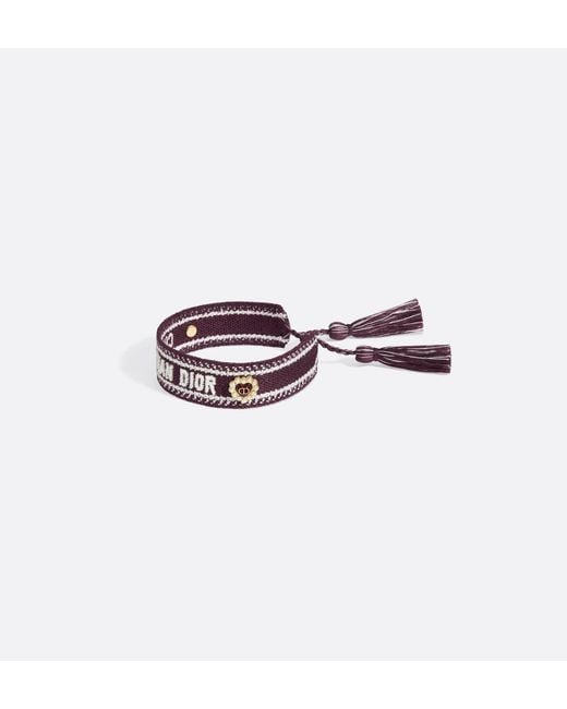 Dior White Christian Bracelet