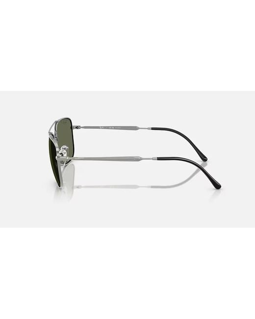 Ray-Ban Green Polarized Square Sunglasses for men