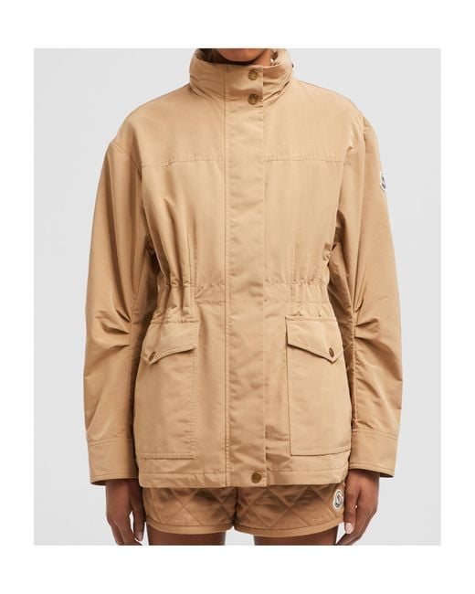 Moncler Brown Nades High-Neck Jacket