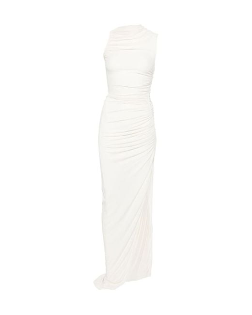 Rick Owens White Svita Gown