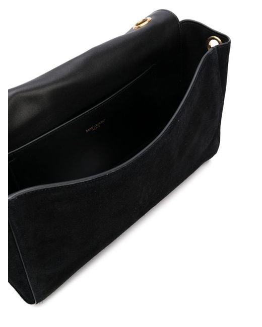 Saint Laurent Black Kate Reversible Chained Medium Shoulder Bag