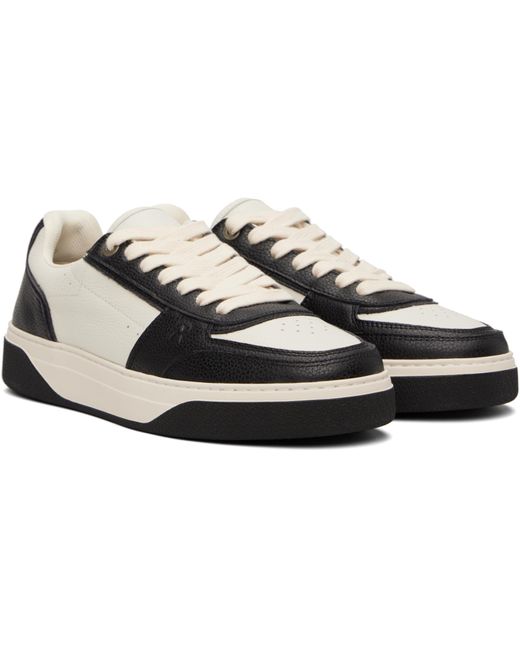 Represent White Initial Lace-Up Sneakers for men