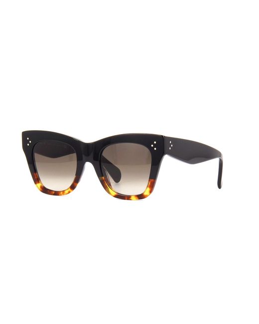 Céline Black Cat's Eye Frame Sunglasses