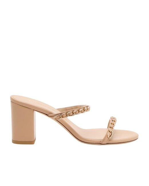 Stuart Weitzman Natural Soluxe Crystal Slide 75