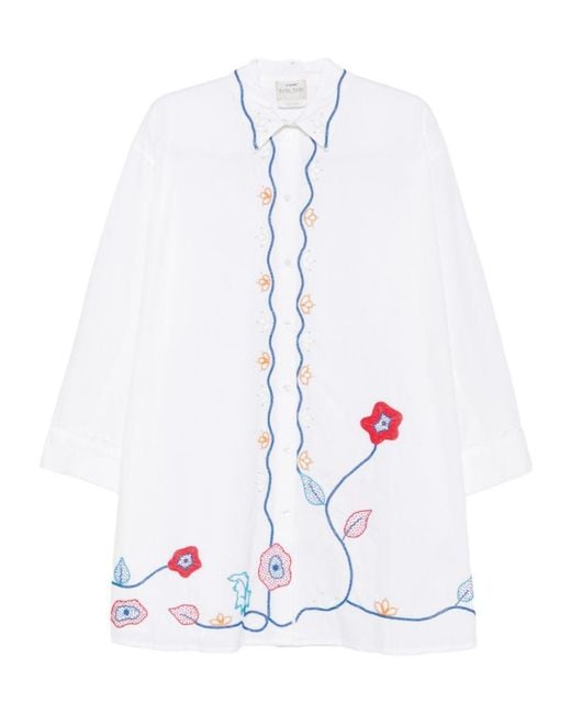 Forte_forte White Long Sleeve Shirt