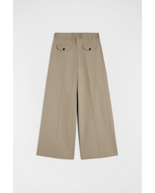 Jil Sander Natural Cotton Drill Trousers for men