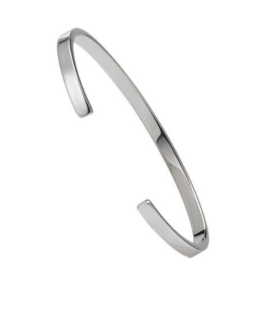 Maison Margiela White Logo Reference Cuff Bracelet