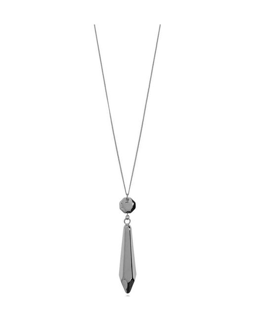 Maison Margiela Metallic Pendant Necklace for men