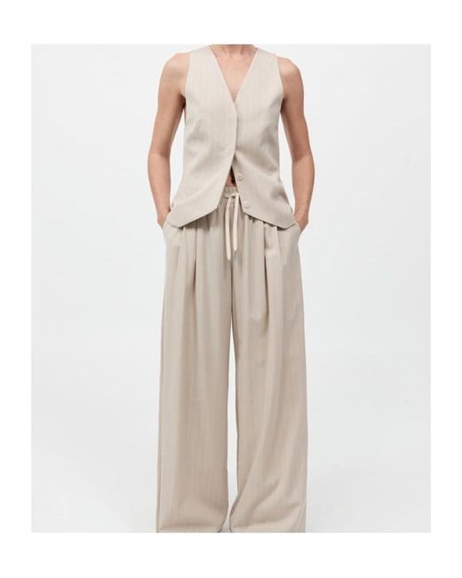 St. Agni Natural Button Vest