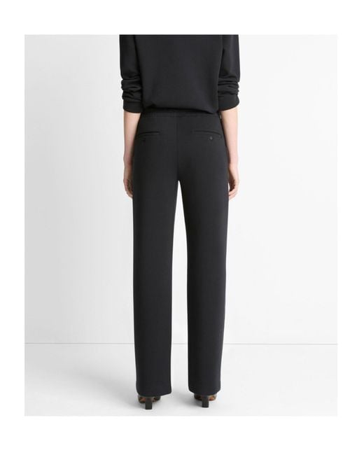 Vince Black Casual Pants With Slanted Pockets