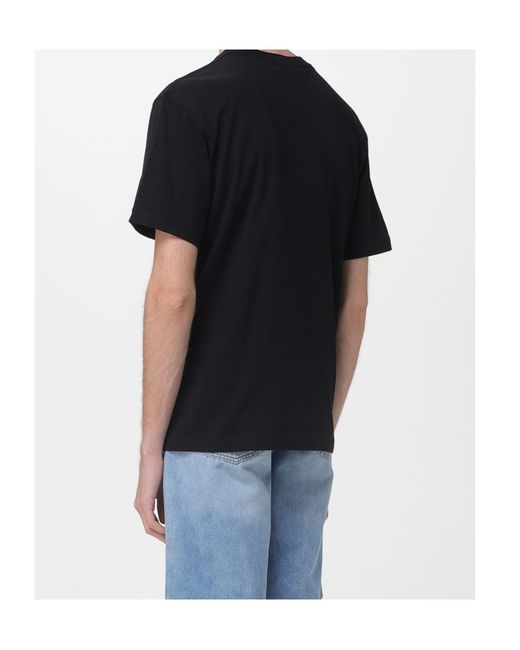 Just Cavalli Black Logo Print T-Shirt for men