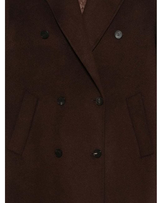 Frankie Shop Black Logo Coat