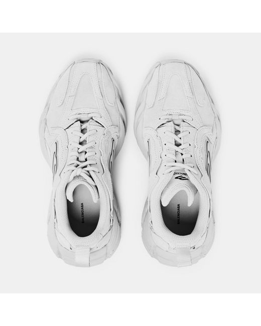 Balenciaga White Solid Color Trainers