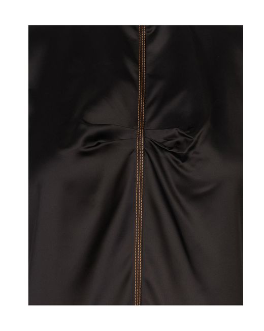 Marni Black Round-Neck Dress