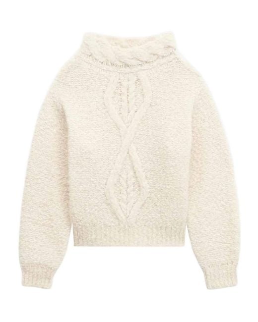 Isabel Marant White Romane Sweater