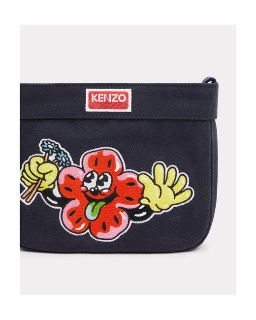 KENZO Blue 'Boke Boy' Small Bag for men