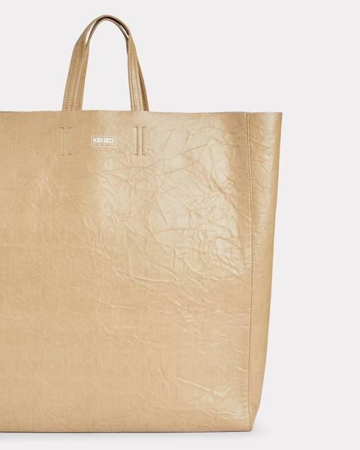KENZO Natural Paper' Large Tote Bag for men