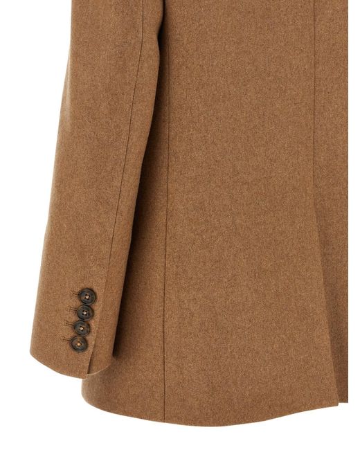 Blazé Milano Brown Blazé Milano Everyday Double-Breasted Blazer