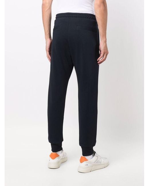 DIESEL Blue Logo Cuffed Joggers for men