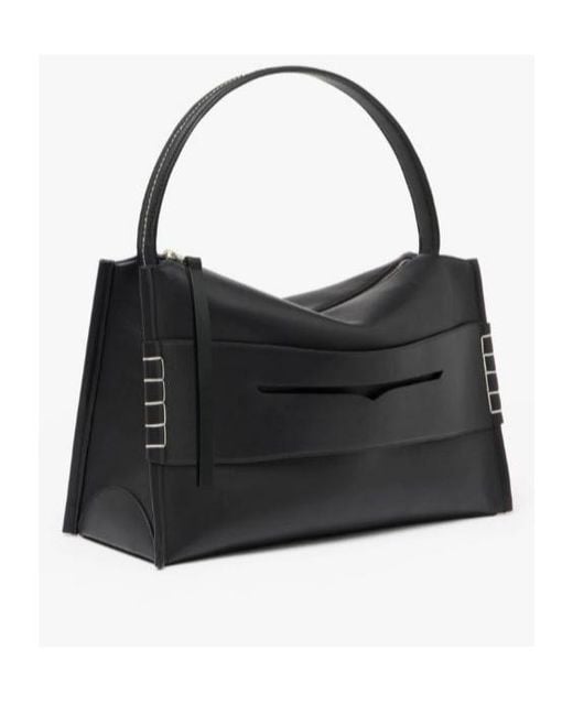 J.W. Anderson Black Large Loafer Shoulder Bag for men