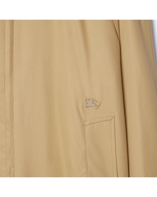 Burberry Natural Collared Zip-Up Jacket for men