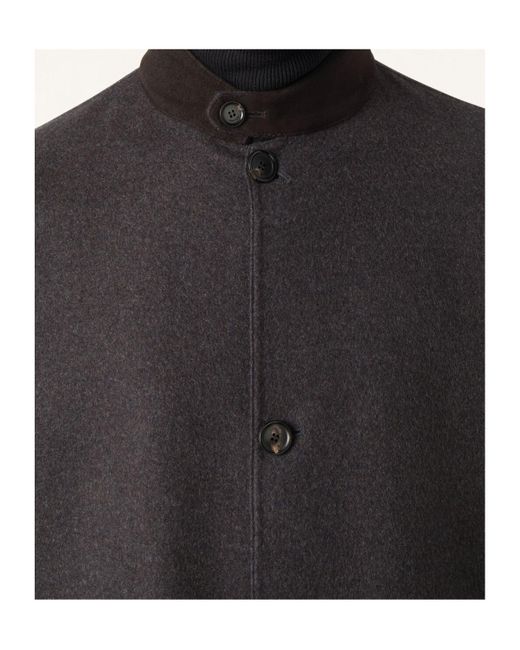 Loro Piana Black Juan Blouson for men