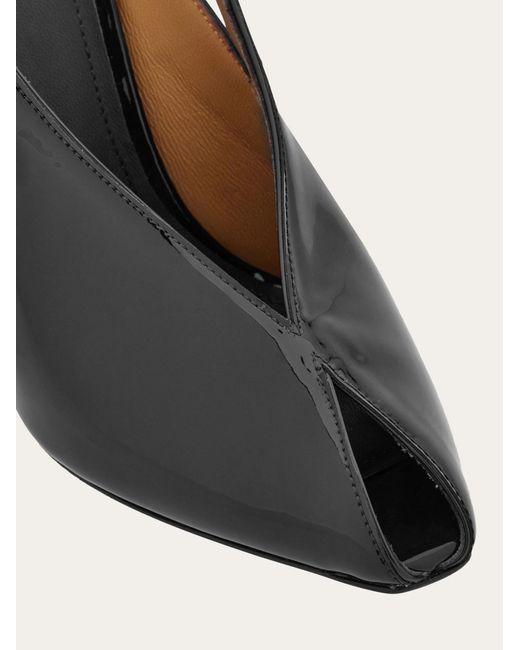 Ferragamo Brown Wedge-Heeled Platform Sandals