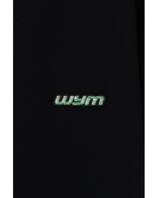 Wooyoungmi Black Short-Sleeved T-Shirt for men
