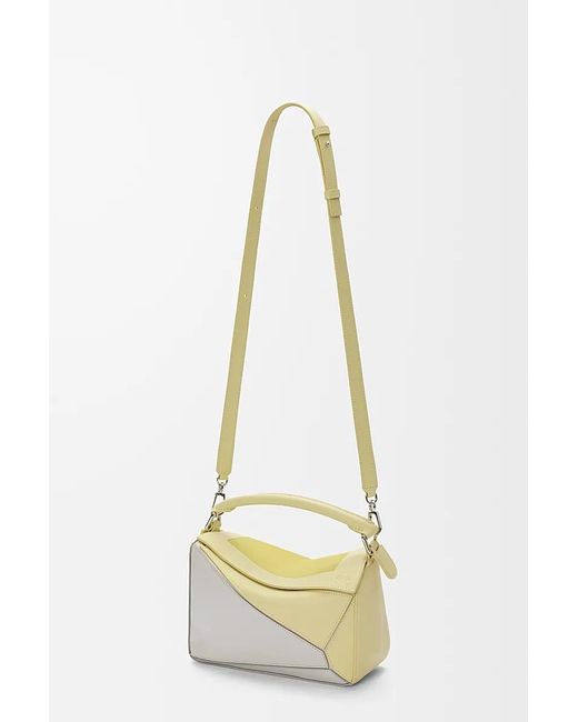 Loewe Metallic Small Puzzle Bag