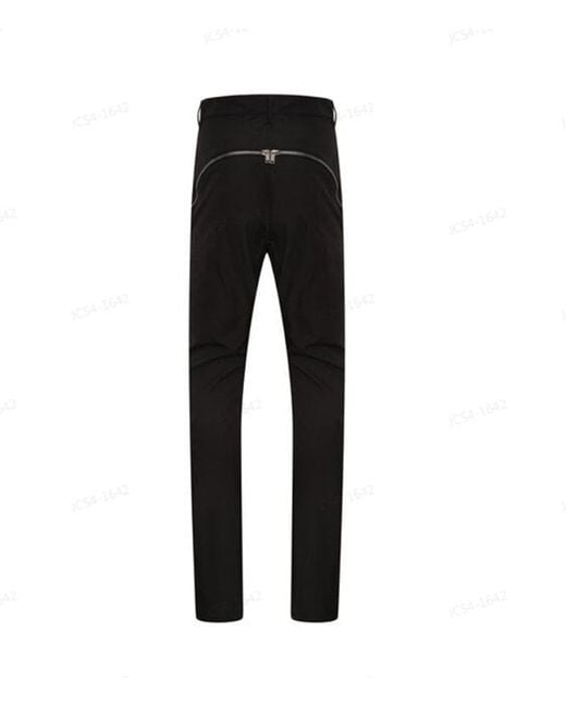 Rick Owens Black Bolan Banana Flared Trousers for men