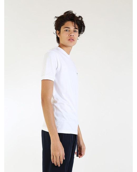 Emporio Armani White Logo T-Shirt for men