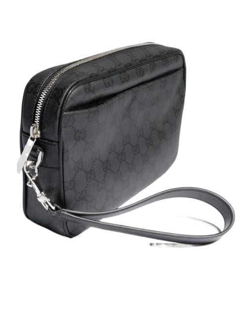 Gucci Black Essence Classic Small Crossbody Bag for men