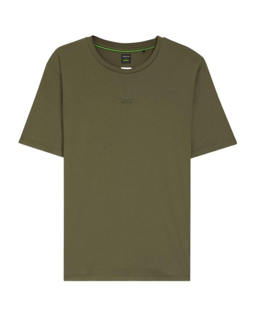 Boss Green X Porsche Logo-Print T-Shirt for men