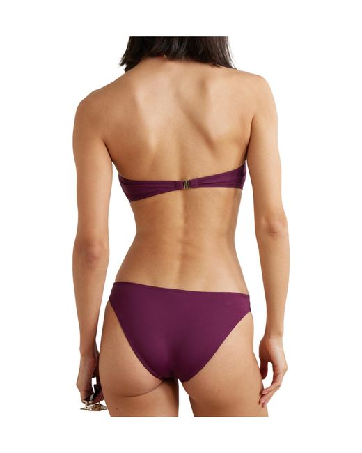 Melissa Odabash Purple Istanbul Bikini Briefs