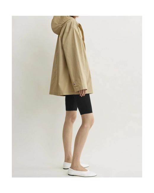Totême Natural Totême Scarf Detailed Long Sleeved Jacket
