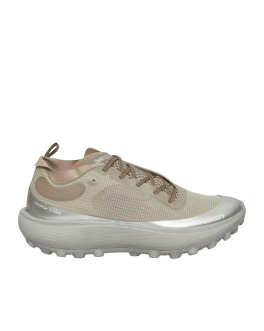 Satisfy Gray The Rocker Lace-Up Sneakers for men