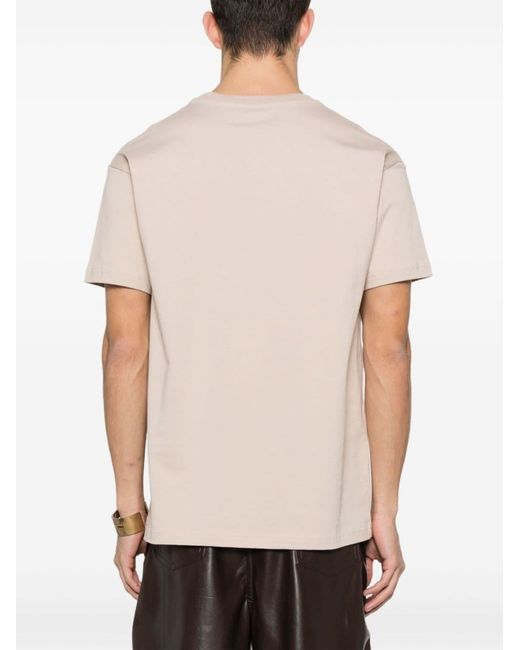 Vivienne Westwood White Orb Printed Crewneck T-Shirt for men