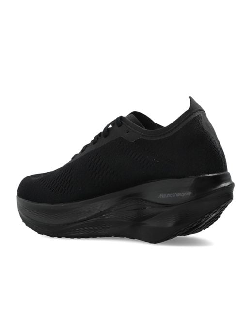 Comme des Garçons Black Round-Toe Sneakers for men